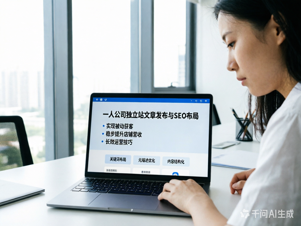 深耕独立站内容布局，借力 SEO 长效获客：共愿行一人公司内容营销落地全攻略