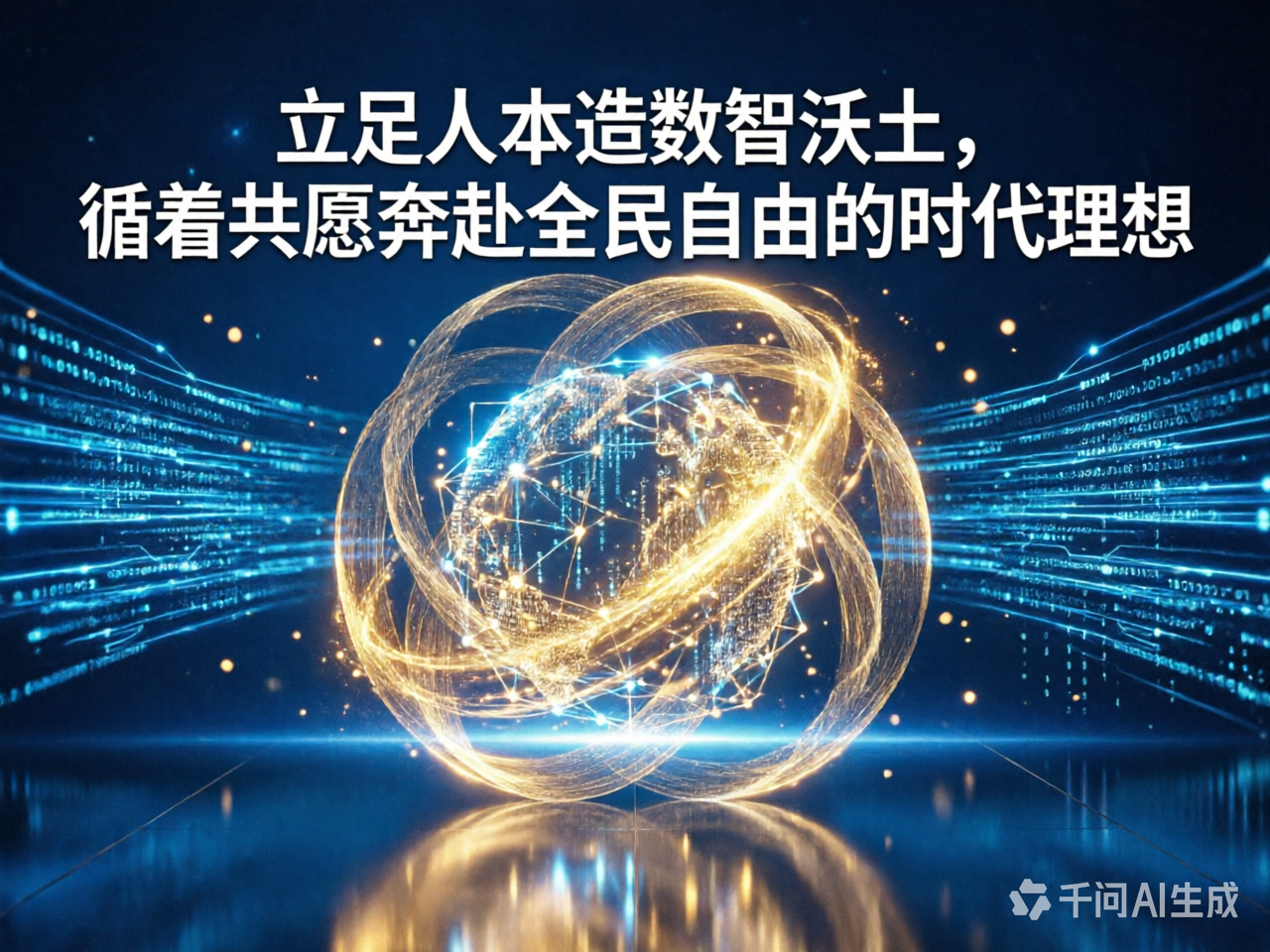 立足人本造数智沃土，循着共愿奔赴全民自由的时代理想